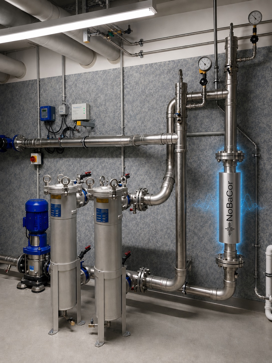 NoBaCor NFX in an industrial cooling circuit
