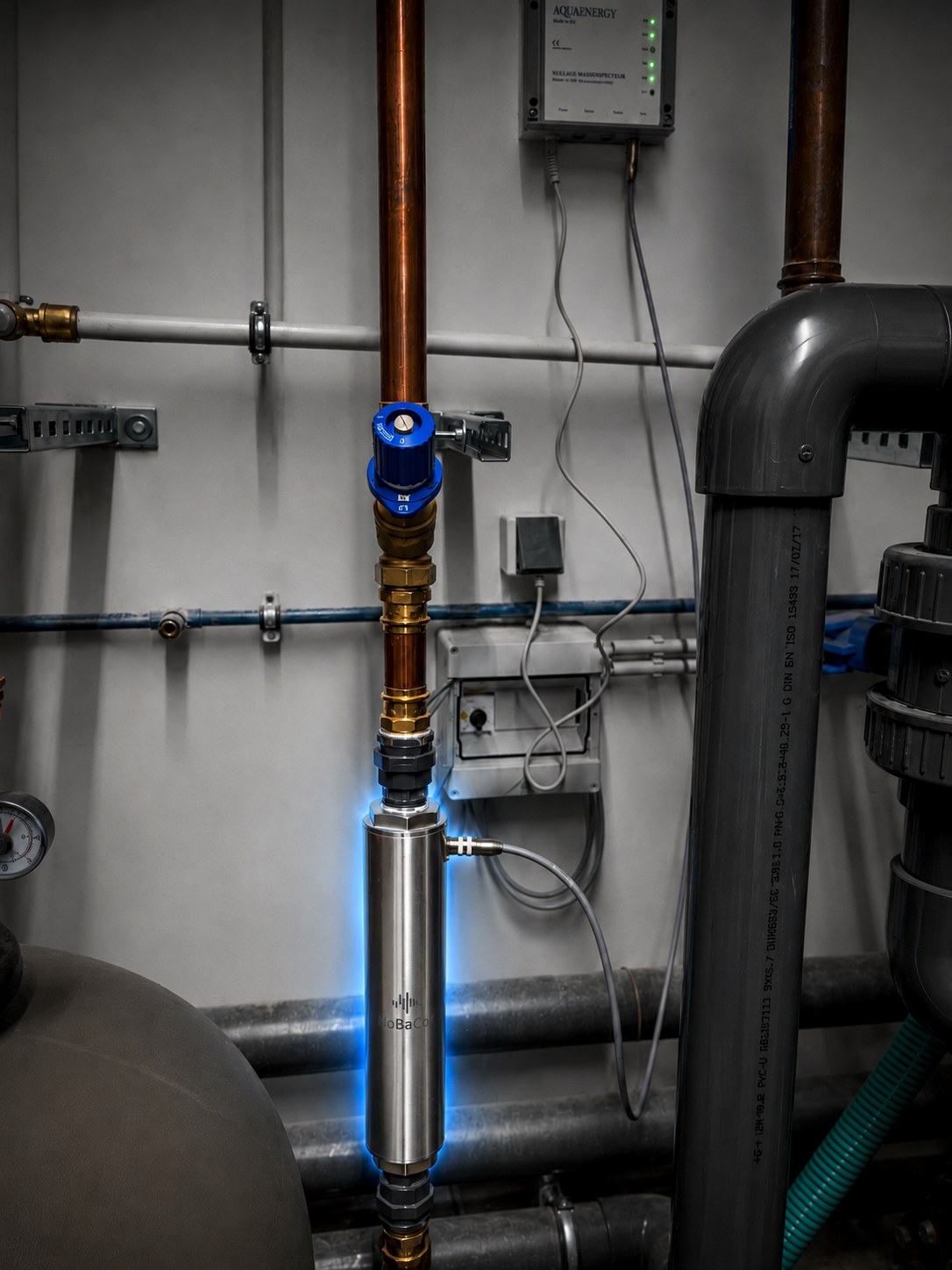 NoBaCor NFX in a plastics injection-moulding cooling circuit